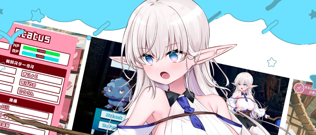 不知何故独来独往的玛蒂尔达小姐 なぜかぼっちのマチルダさん! v1.0.9 STEAM官中步兵版插图