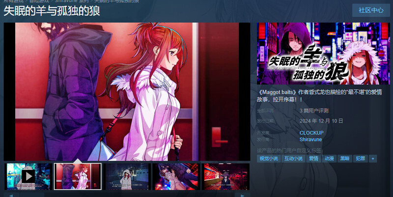 失眠的羊与孤独的狼（眠れぬ羊と孤独な狼 －A Tale of Love, and Cutthroat－）V1.02 STEAM官中+外传插图