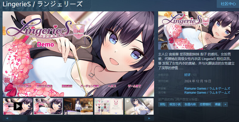 LingerieS / ランジェリーズ STEAM官中插图