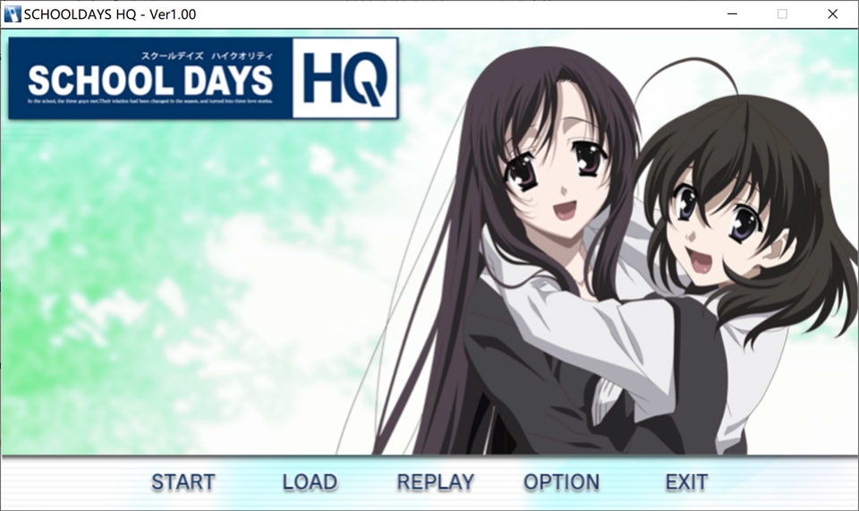 日在校园：SCHOOL DAYS HQ精翻汉化步兵版+全回想★全CV