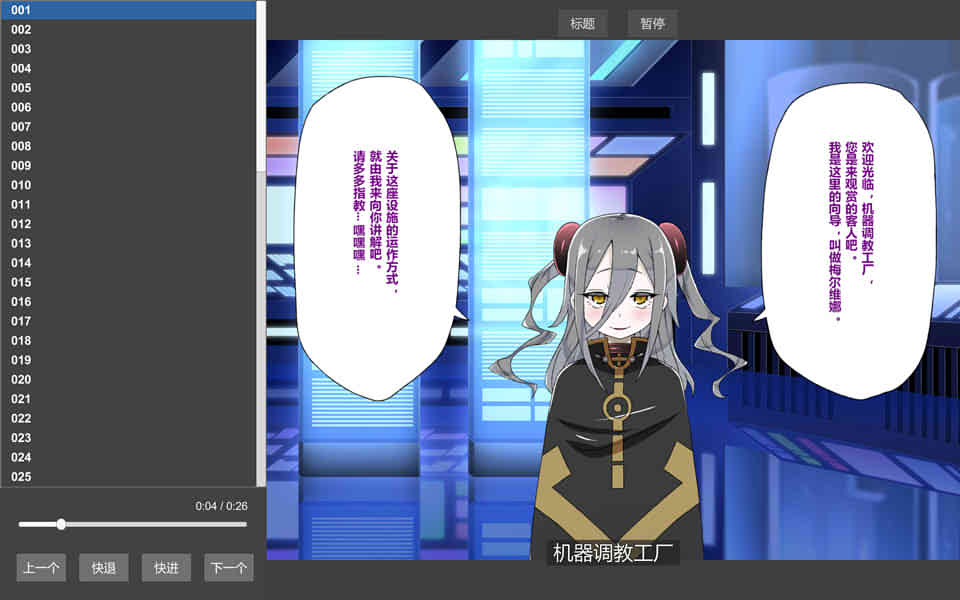 机械工厂商品的妹子们 精翻汉化版