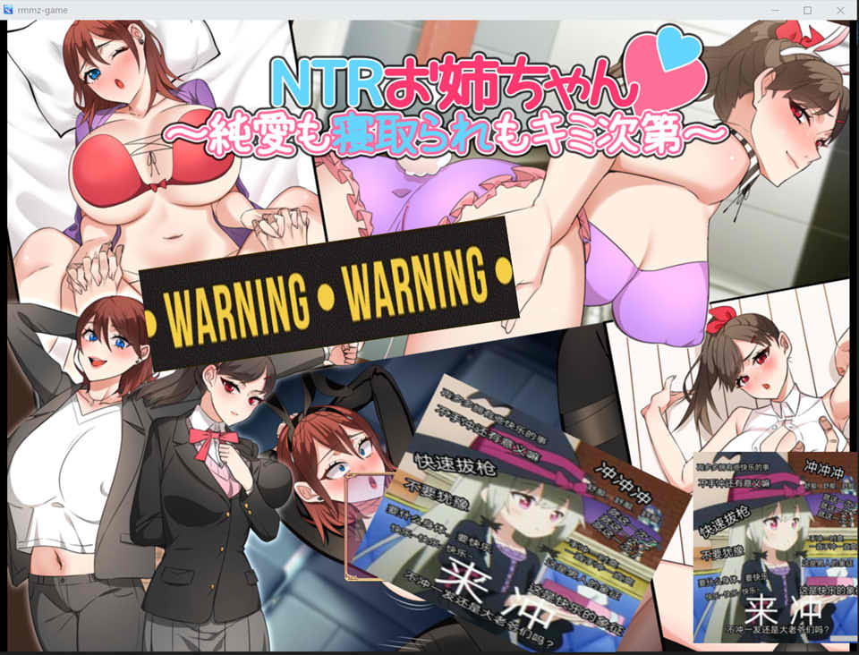 NTR姐姐~纯爱与被夺走也由你决定V1.2 AI汉化版+存档[新汉化/2G]