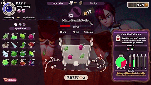 魔药经济学：神秘的魔法药水商店/Potionomics