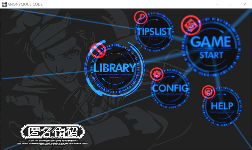 匿名代码：ANONYMOUS;CODE STEAM官方中文版★全CV