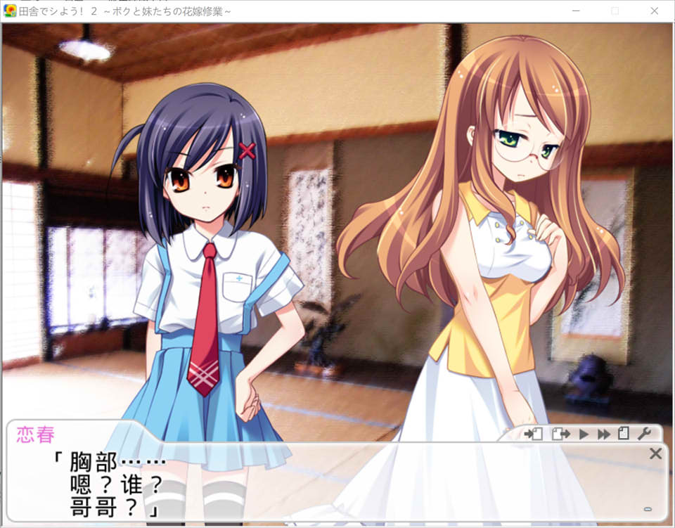 田舍嬉戏2!博多篇~我与妹妹们的新娘训练 AI汉化版+存档★全CV[新汉化/1G]插图1