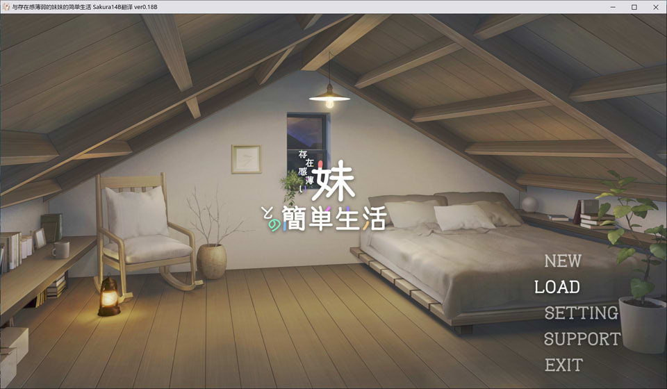 与存在感薄弱的妹妹的简单生活V0.18B AI汉化体验版[7月更新/1.8G]