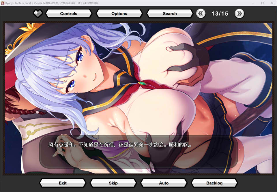 双穹幻想Burst V202407 官方离线汉化版★全CV[新汉化/5.7G]