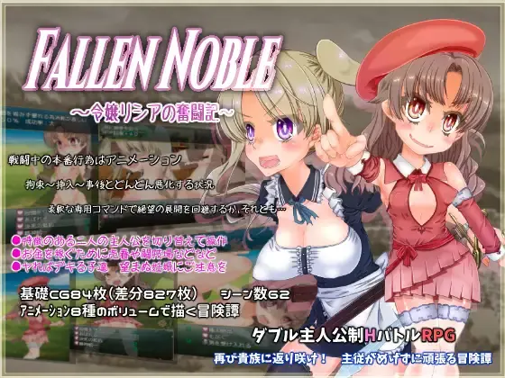 Fallen Noble ~千金莉西亚的奋斗记~ 云翻汉化【PC+安卓5G】插图
