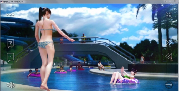 时间停止的无限制沙滩！DL正式版+动画版 3D互动全动态 PC插图1