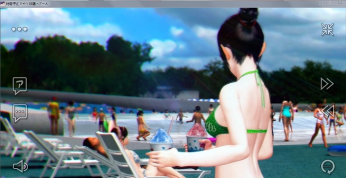 时间停止的无限制沙滩！DL正式版+动画版 3D互动全动态 PC插图2