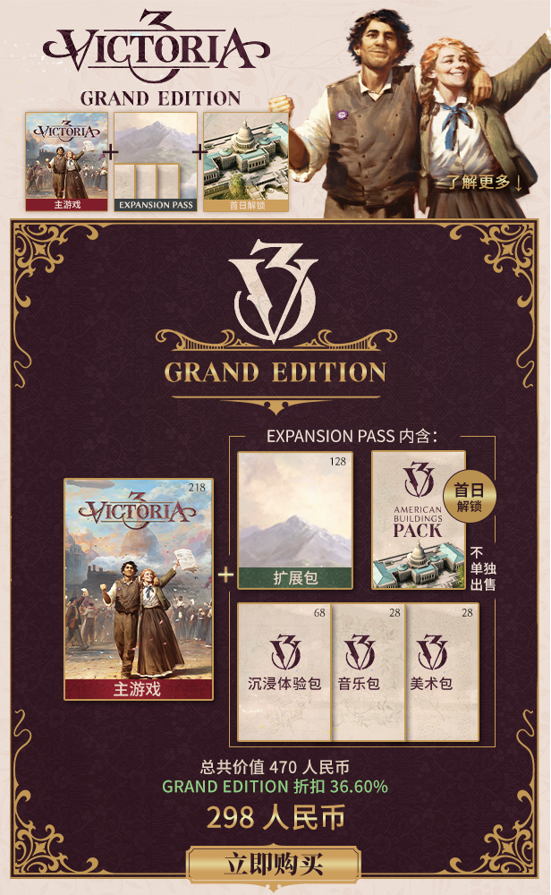 维多利亚3/Victoria 3（v1.7.2 —更新势力范围DLC）