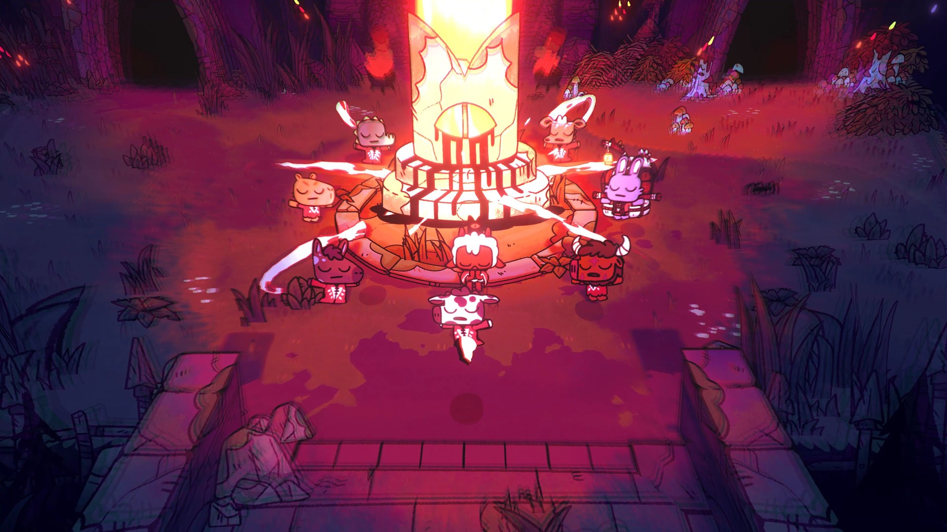 咩咩启示录/Cult of the Lamb（v1.3.2.341—更新罪孽DLC 古老信仰的圣物+新DLC异教徒包）