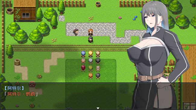 NTR骑士 ver1.05 AI精翻汉化版 回合制RPG游戏
