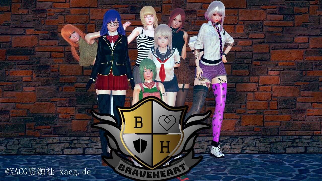 【国风SLG/汉化/动态CG】勇敢之心学院 v2.1  PC+安卓最新汉化高压版