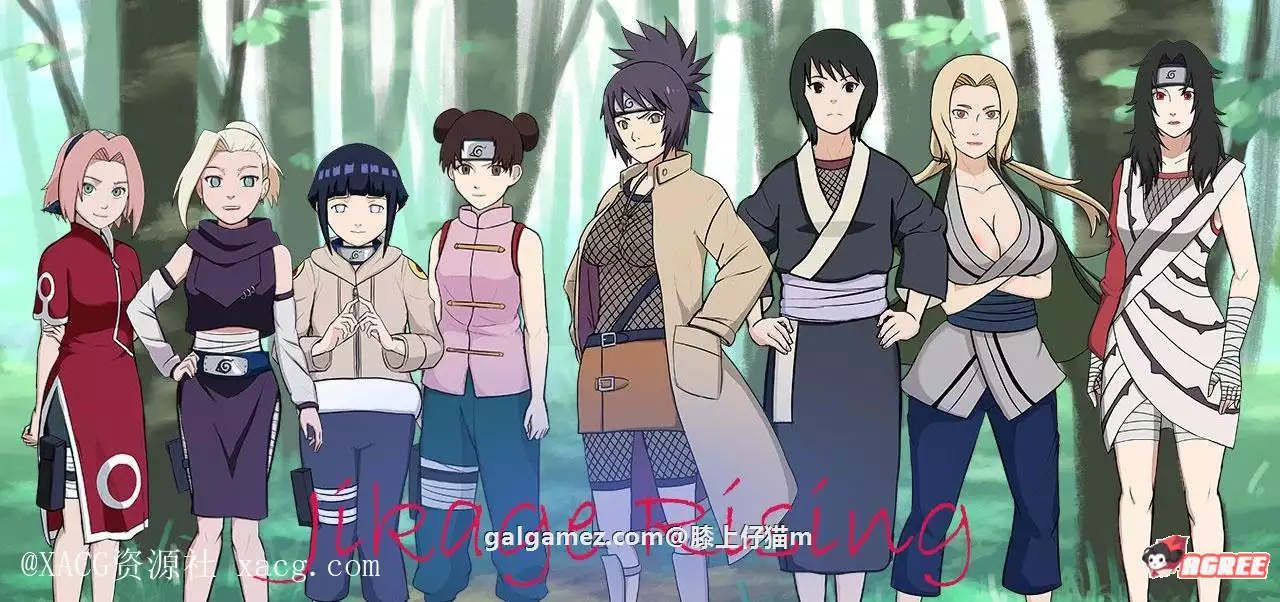 【欧美SLG/汉化/动态】火影同人：忍者后宫-异族崛起 第2章 V1.11c PC+安卓 精翻汉化版