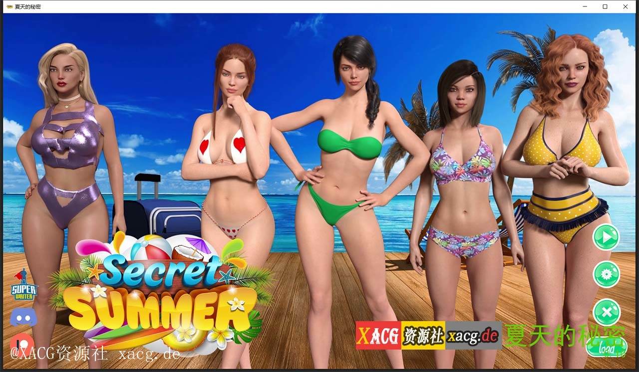 【欧美SLG/汉化/新作】夏天的秘密 Secret Summer V0.10 PC+安卓 汉化版